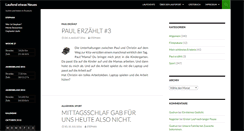 Desktop Screenshot of laufend-etwas-neues.de